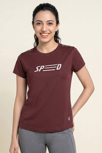 Zelocity Quick Dry Relaxed Top - Friar Brown — thumbnail 2